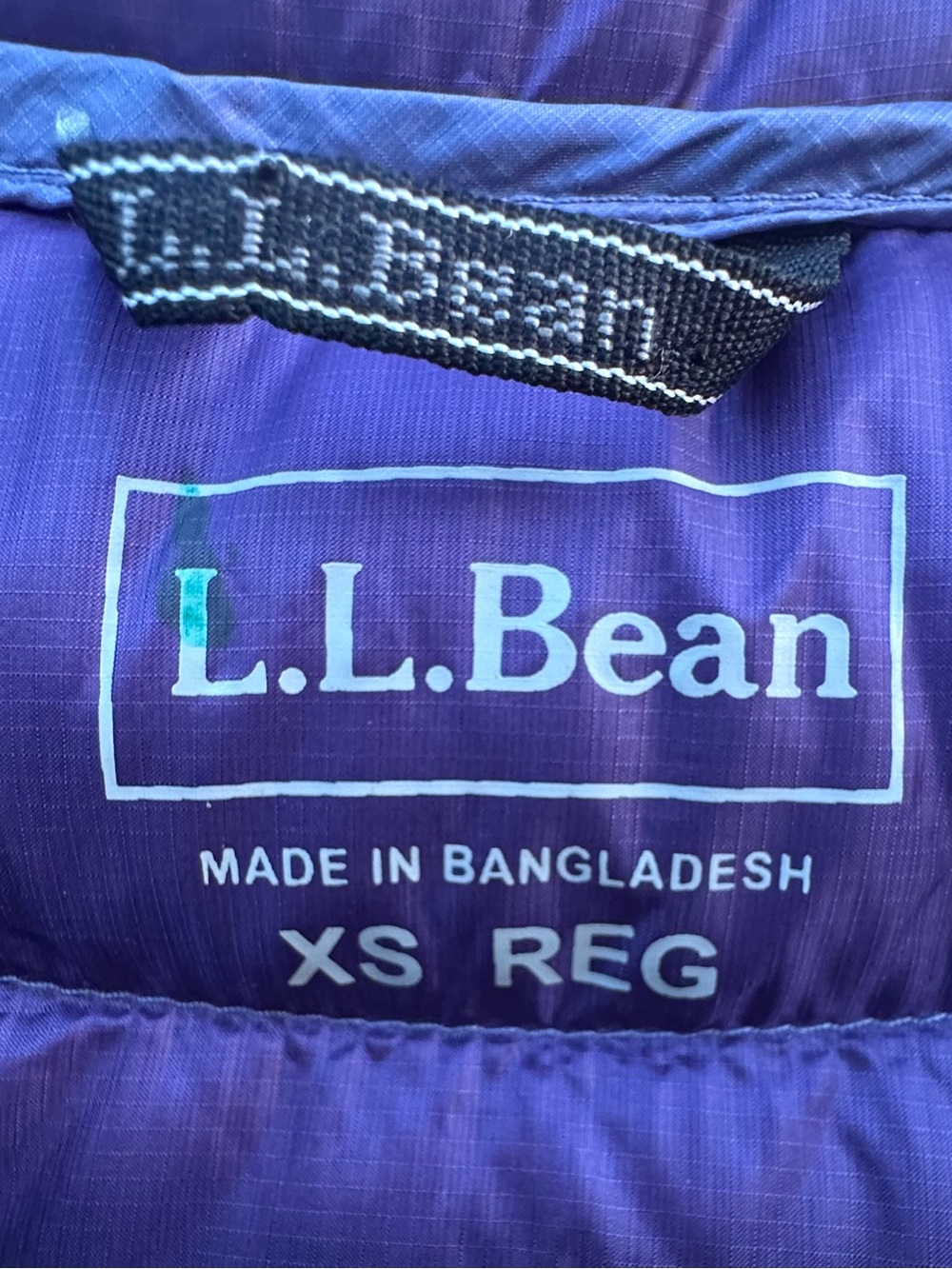 L.L. Bean 850 Goose Down Tech Puffer Downtek Pertex Quantum Jacket Lightweight - Picture 4 of 17